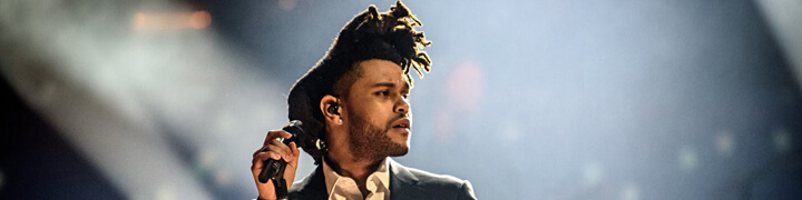 The Weeknd at the Juno Awards in Canada this year