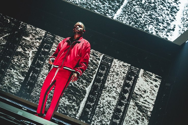 Kendrick Lamar na digressão DAMN.